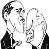 Barack Obama and Dick Cheney