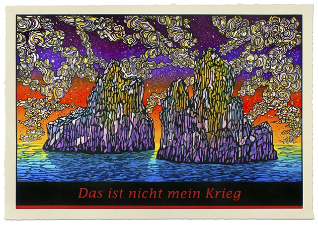 Endi Poskovic woodcut