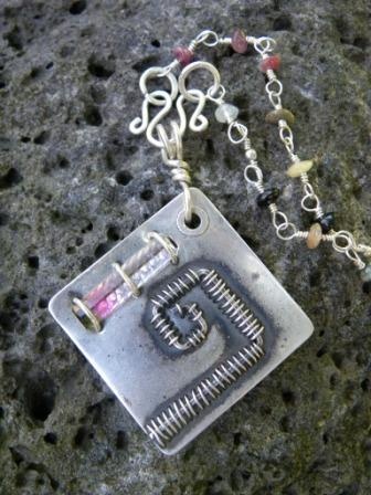 Fibonacci (#167), necklace