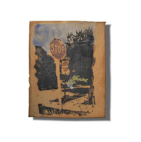 Stop Sign Landscape