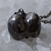 Green Patina Chick Pea Necklace