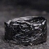 Gunmetal Rugged Bark Wrap Band