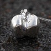 Silver Chick Pea Necklace