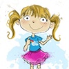 young Sadie from "Sadie: The Paper Crown Princess" by Amanda Evans 