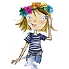 older Sadie from "Sadie: The Paper Crown Princess" by Amanda Evans 