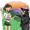 Woman Meets Bear
(for the "Women of the Mountains" issue of Smoky Mountain Living)
