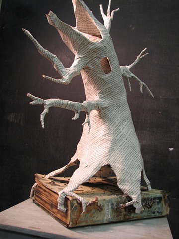 3-D Design, Recycled Book Project