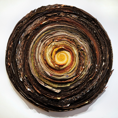 Isaac Amala and Liz Simpson
"Untitled Wrap Yellow/Brown"