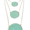 Carla De La Cruz
"Blue pearl resin necklace"