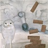 Marie Van Elder
"Untitled (white owl)"
