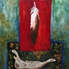 Mary Harnett
Return, Feather on Red
