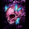 pink skull