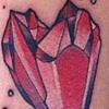 Hot air balloon with crystal heart