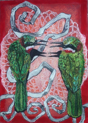 'Bee eaters and Shadows'
