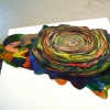 Layered Fabric Sculptures