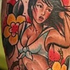 navy pinup
