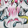 weird skull painting