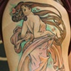 mucha piece on my aussie friend.