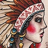 Peggy's indian girl