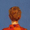 Meredith (Back)
oil on canvas
6" x 6"