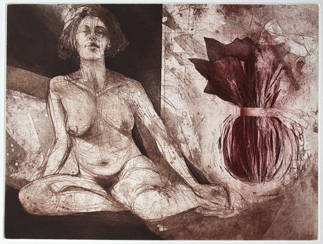 Figure with Gift
