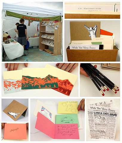 SP Stationers booth