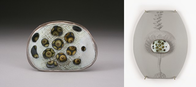 ripe (wall mounted brooch)