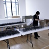 "Static", installed at the Philadelphia Museum of Art, installation shot 