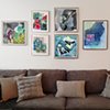 Salon Style Installation View