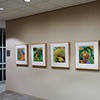 Installation View of "Bow" "Twist" "Landscape" "Twirl" and "Splash"