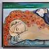 Figure in Landscape with Dog