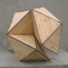 A Tetrahedron exploring its space (well behaved Wood)
