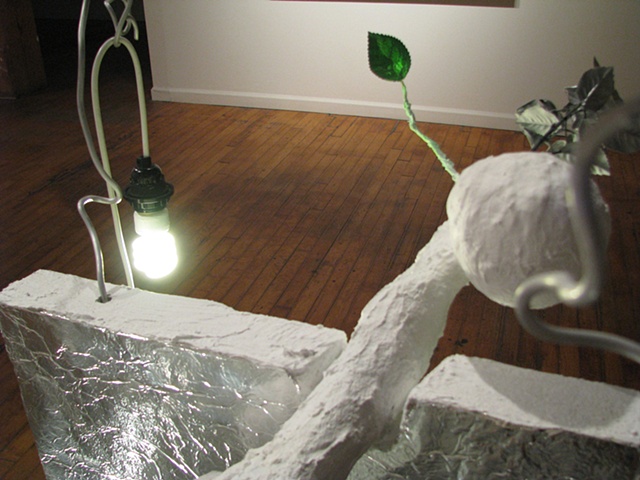 installed at Western Exhibitions, Chicago, IL for the show "On Painting" organized by Michelle Grabner