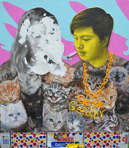 Yikui (Coy) Gu painting art