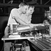 Checking Turbine Blade