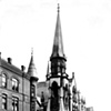 South Park Blvd. S. from 31st St., Showing the First Baptist Church, Chicago, Ill.