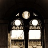 Mausoleum with Broken Glass