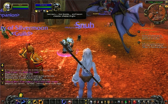 Snuh: Asking the World of Warcraft community (or one of them) to provide me with their definitions of feminism and feminists.
