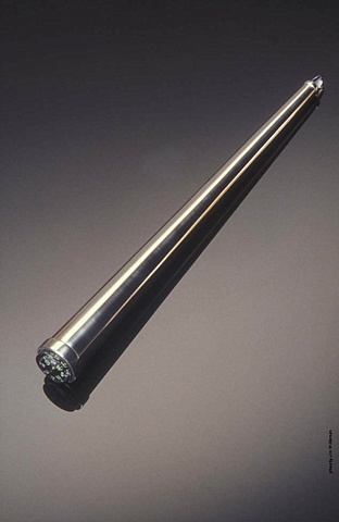 Anika Smulovitz, Compass torah pointer judaica silver metalsmithing