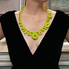 Binary Necklace Lime 