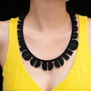 Binary II Necklace Black 