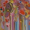 Bloom Painting (orange leaf)