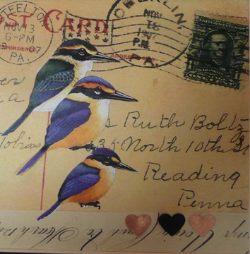 bird and heart