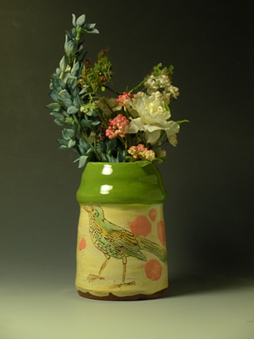 Bird Vase