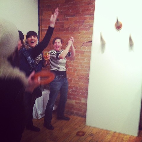 playing at CAPACITY exhibition

