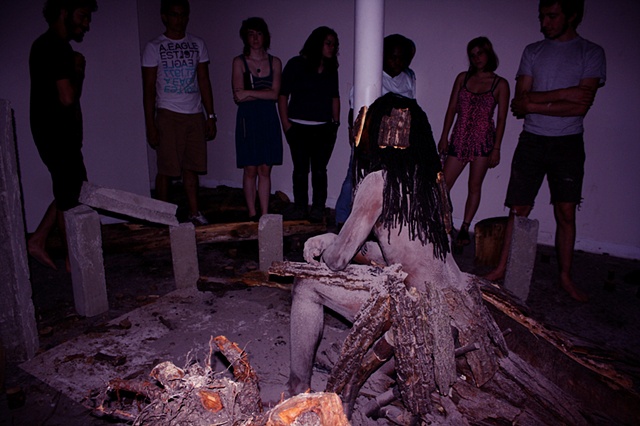 A performance piece by Bobby English Jr.