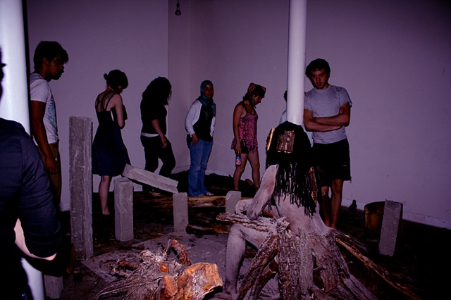 A performance piece by Bobby English Jr.