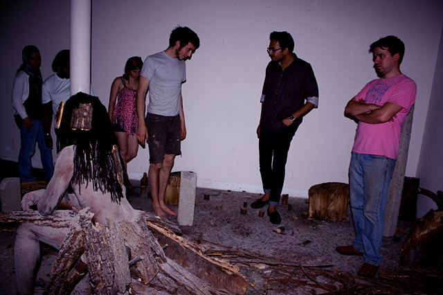 A performance piece by Bobby English Jr.