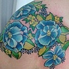 Blue flowers