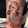 Sailor girl on Victoria